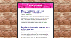 Desktop Screenshot of bemlindona.com